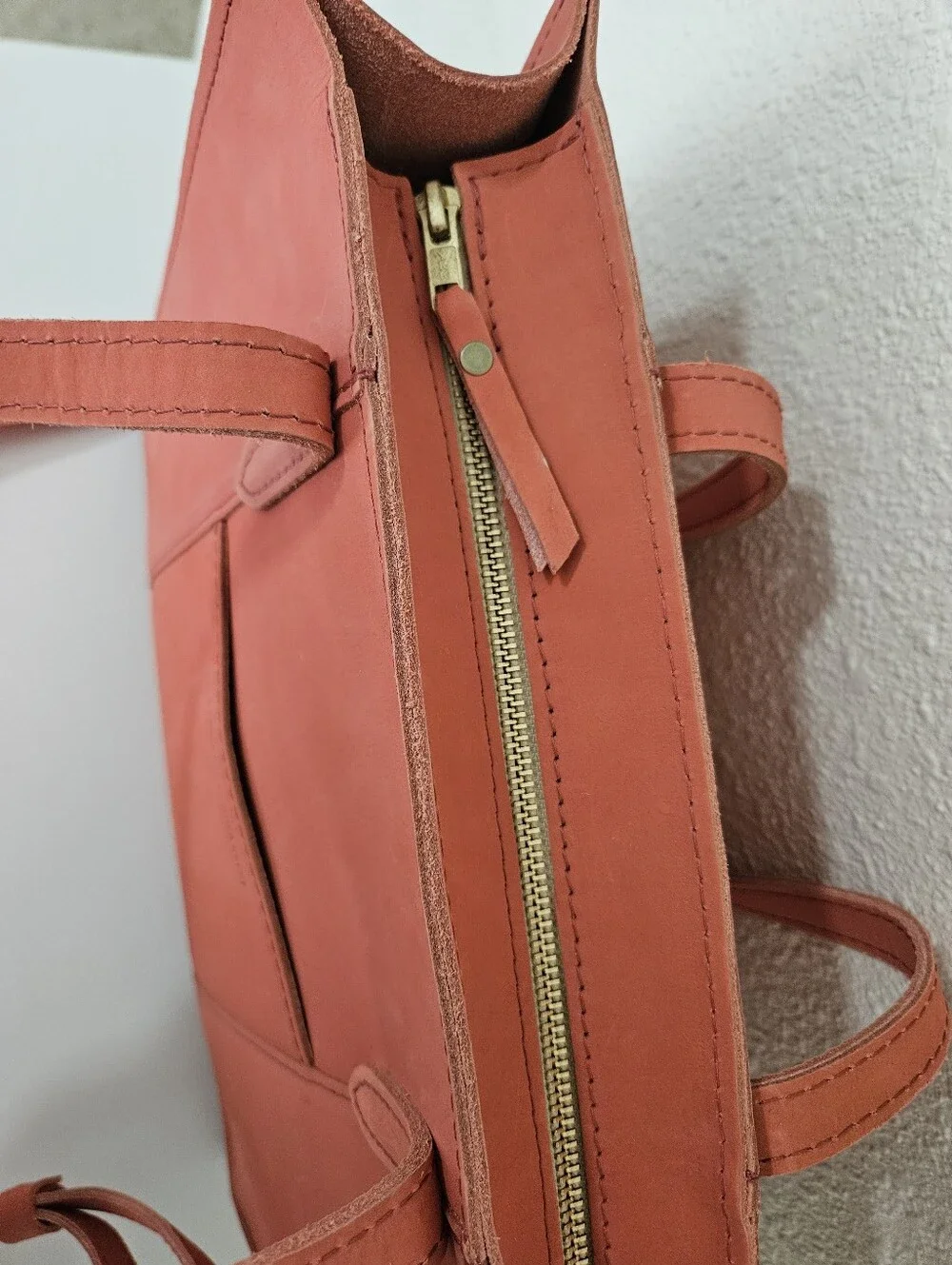 E/W Lola Crossbody Tote Bag - Sherbet - Portland Leather Goods